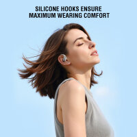 Open-Ear Bluetooth Headset SkyBuds AI Screen, beige
