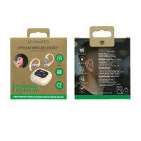Open-Ear Bluetooth Headset SkyBuds AI Screen, beige