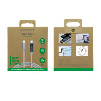 USB-C Cable DigitCord 100W 1,5m, grey