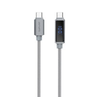 USB-C Cable DigitCord 100W 1,5m, grey