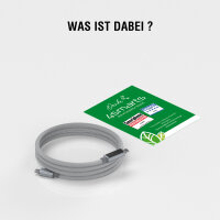 USB-C Cable DigitCord 100W 1,5m, grey