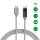 USB-C Cable DigitCord 100W 1,5m, grey