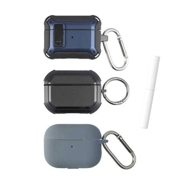 Case Set  Alpha für AirPods Pro 2, 3 Stück