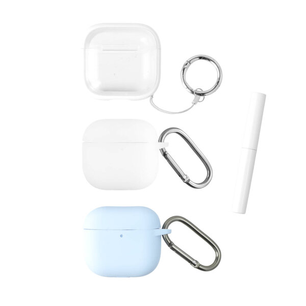 Case Set Omega für AirPods 4, 3 Stück