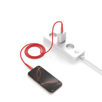 USB-C Kabel PrimeCord 60W 1,5m, rot