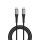 USB-C Kabel PrimeCord 60W 1,5m, schwarz gun