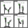 USB-C Cable ComboCord Flat Right Angle 240W, 1,5m, graphit