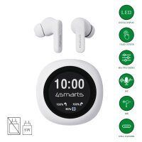 TWS Bluetooth Headset SkyBuds Screen Pro ANC, white