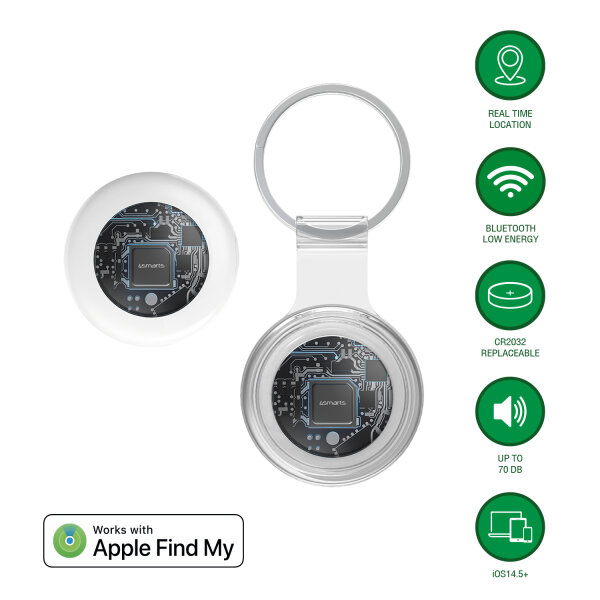 Location Finder SkyTag Lucid Set of 2, white