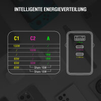 Netzladegerät GaN Pocket 100W 2C+1A, weiß