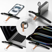 Wireless Charger für Apple Watch, silber