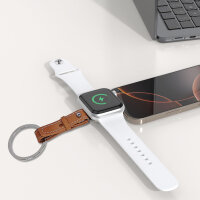 Wireless Charger für Apple Watch, silber