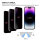 Second Glass Privacy (10x) Service Kit+Anti-Dust Applikator für Apple iPhone 17e / 16e / 14 / 13 / 13 Pro
