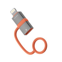 Adapter USB-C to Lightning PD 27W, 2pcs. Set, grey