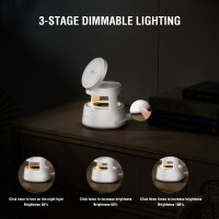 Qi2 Charging Station Aura Sound, weiß