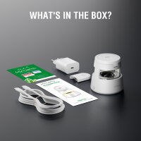 Qi2 Charging Station Aura Sound, weiß