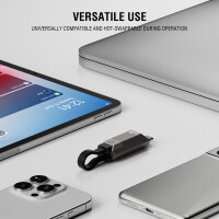 USB4 Kabel Enterprise Storage 240W 6cm, graphit