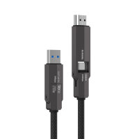 USB4 HDMI Kabel ComboCord 240W 1.5m, schwarz