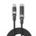 USB4 HDMI Kabel ComboCord 240W 1.5m, schwarz