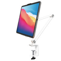 Desk Holder ErgoFix H9 for Smartphones and Tablets white