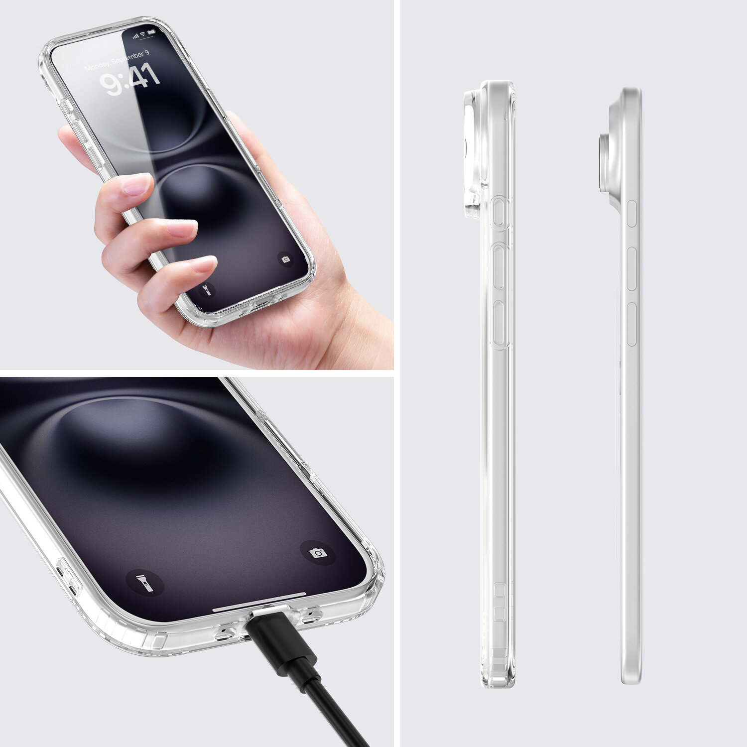 Das 4smarts 360° Premium Protection Set für das MagSafe iPhone Air gewährleistet einen erstklassigen Schutz für dein Gerät, ohne dabei die Nutzbarkeit einzuschränken oder die Funktionalität des Touchscreens zu beeinträchtigen.