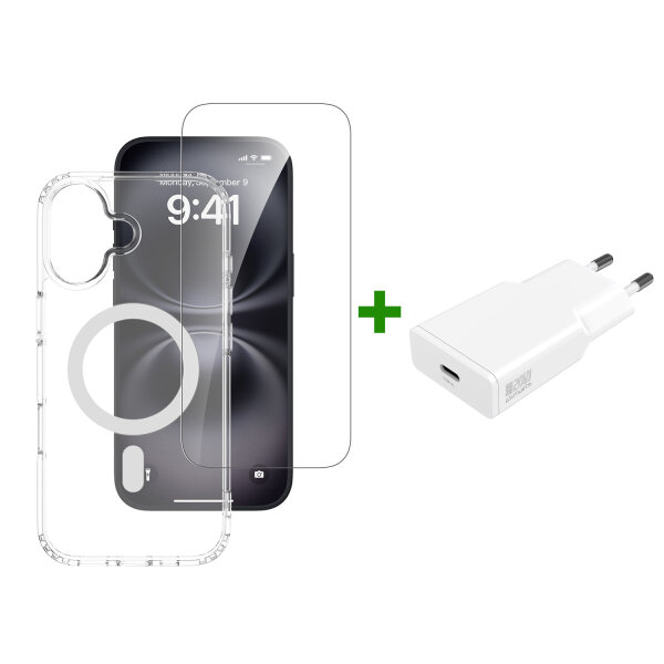 3in1 Premium Starter Set für Apple iPhone 17 MagSafe-kompatibel