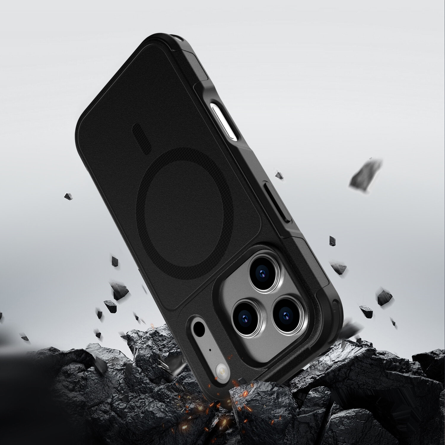 Das 4smarts Silikon Case für das iPhone 18 Pro Max / 17 Pro Max verfügt über eine einfach zu reinigende Oberfläche.
