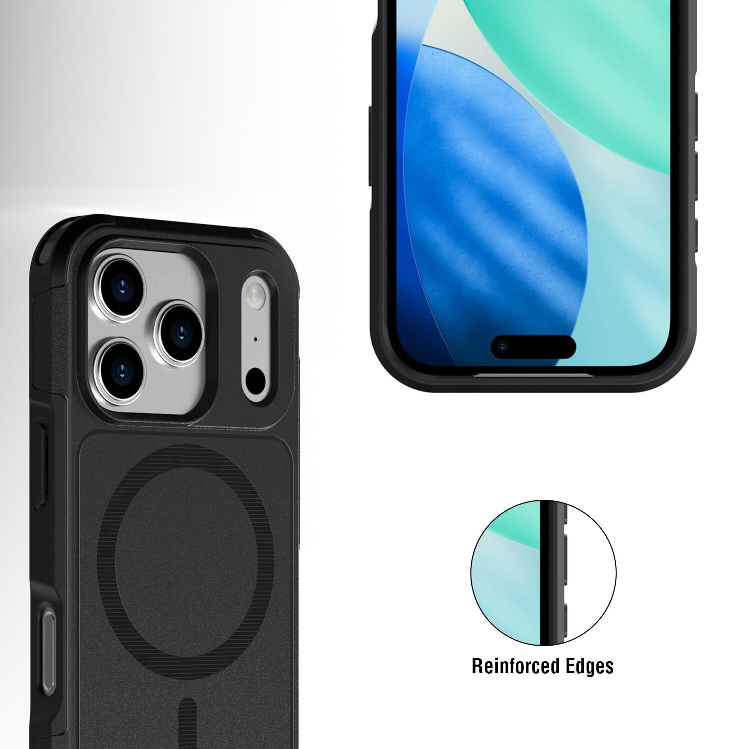 Unser Silikon Case Cupertino für Apple iPhone 18 Pro Max / 17 Pro Max MagSafe-kompatibel bietet erhöhte Kanten und einen Innenfutter aus Mikrofaser.