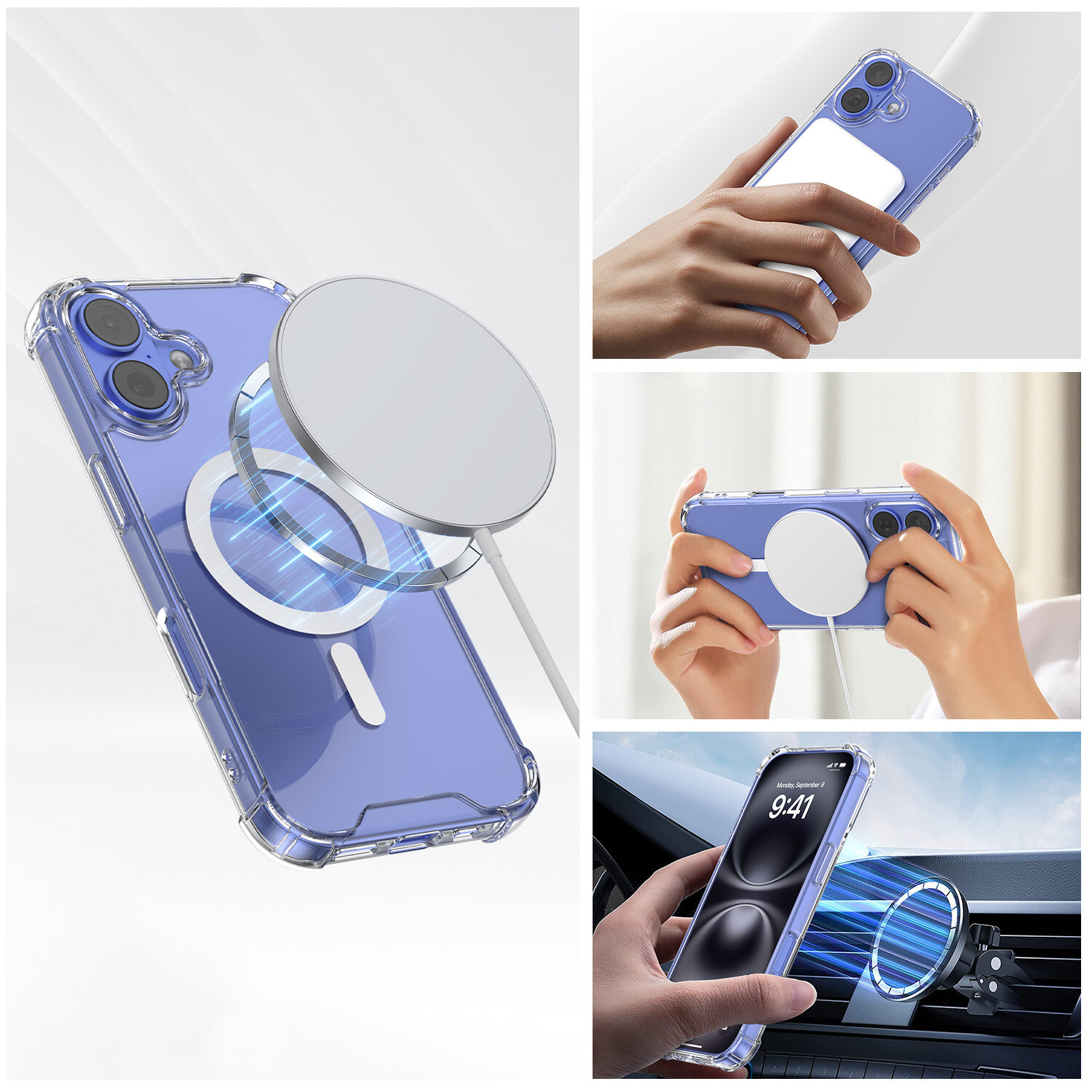 Das 4smarts Hybrid Case Ibiza für Apple iPhone 17 ist eine glasklare Schutzhülle, die das elegante und makellose Design des Geräts bewahrt.