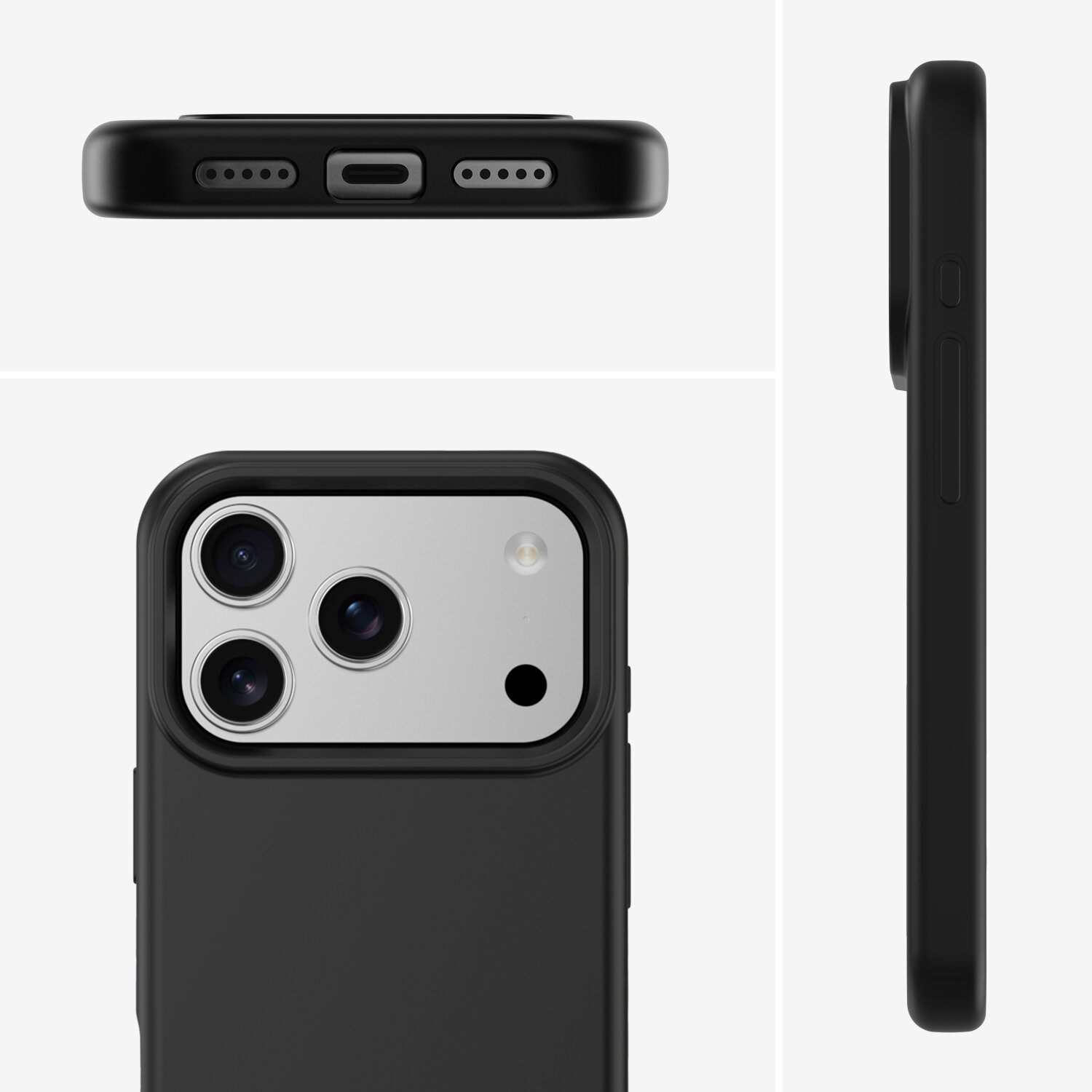 The custom-fit silicone Case Cupertino for Apple iPhone 18 Pro Max / 17 Pro Max protective case not only allows unrestricted access to all ports, buttons and functions of the phone, but also inspires with its excellent feel. 