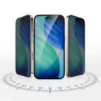 Second Glass Privacy mit Montagerahmen für Apple iPhone 17