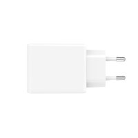 Wall Charger PDPlug Slim Dual 65W GaN 2C, white