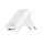 Netzladegerät FlatPlug Duos 20W GaN 1C+1A, weiß