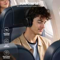 Over-Ear Bluetooth Kopfhörer SkyBuds Wave, schwarz