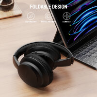 Over-Ear Bluetooth Kopfhörer SkyBuds Wave, schwarz
