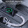 USB-C Spiralkabel 100W, weiß