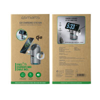 Qi2 Ladestation ChargeBot Sound, spacegrau