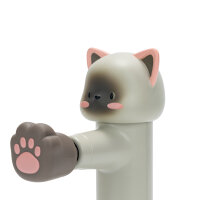 ACECOOL Handmassagegerät Katze, hellgrau