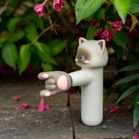 ACECOOL Handmassagegerät Katze, hellgrau