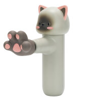ACECOOL Handmassagegerät Katze, hellgrau