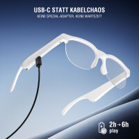 Wireless SoundGlasses Sport 2, weiß