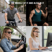 Wireless SoundGlasses Sport 2, schwarz