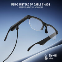 Wireless SoundGlasses Sport 2, schwarz