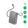 Powerbank Pocket Dual Cord 20000mAh 22.5W, spacegrau