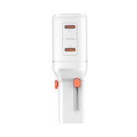 Weltreiseadapter Nomad Pocket GaN 65W, weiß