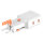 Weltreiseadapter Nomad Pocket GaN 65W, weiß