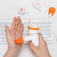 ACECOOL Handmassagegerät Hase, weiß