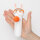 ACECOOL Handmassagegerät Hase, weiß
