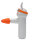 ACECOOL Handmassagegerät Hase, weiß