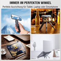 Multi-Stand für Laptop, Tablet & Smartphone, MagSafe-kompatibel, spacegrau
